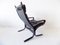 Black Siesta Lounge Chair by Ingmar Relling for Westnofa, 1960s 2