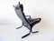 Black Siesta Lounge Chair by Ingmar Relling for Westnofa, 1960s, Image 2