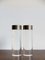 Italian Acrylic Glass Candleholders by Felice Antonio Botta, 1970s, Set of 2 1