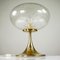 Mid-Century Table Lamp with Tulip Base & Volcanic Glass Shade from Doria Leuchten, Image 6