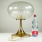 Mid-Century Table Lamp with Tulip Base & Volcanic Glass Shade from Doria Leuchten 7