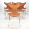 Chaises Pivotantes Lily par Arne Jacobsen pour Fritz Hansen, 1960s, Set de 2 4