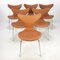 Set of Lily Swivel Chairs by Arne Jacobsen for Fritz Hansen, 1960s 3