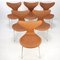 Chaises Pivotantes Lily par Arne Jacobsen pour Fritz Hansen, 1960s, Set de 2 1