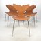Set of Lily Swivel Chairs by Arne Jacobsen for Fritz Hansen, 1960s 2