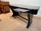 Art Deco French Black Lacquer Kidney-Shaped Desk 11
