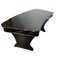 Art Deco French Black Lacquer Kidney-Shaped Desk 5