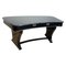 Art Deco French Black Lacquer Kidney-Shaped Desk 1