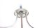 Lámpara de araña Mid-Century de Elektroinstala Decin, años 70, Imagen 9