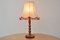 Mid-Century Holz Tischlampe, 1970er 4