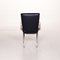 Blue Cream Leather Dining Chair by Rolf Benz 10