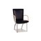 Blue Cream Leather Dining Chair by Rolf Benz, Image 1