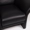 Boa Black Leather Armchair from Brühl & Sippold 2