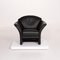 Boa Black Leather Armchair from Brühl & Sippold 3