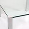 Glass and Metal Coffee Table from Draenert Socrates 2