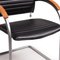 Black Leather S74 Cantilever Chair from Thonet 2