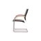 Black Leather S74 Cantilever Chair from Thonet 10