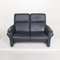 Ergoline Blue Leather Sofa by Willi Schillig 8