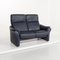 Ergoline Blue Leather Sofa by Willi Schillig, Image 7