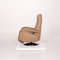 Hukla Leather Armchair Beige Relax Function 10