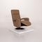 Hukla Leather Armchair Beige Relax Function, Image 6