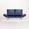 De Sede DS 450 Blaues Ledersofa 11