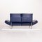 De Sede DS 450 Blue Leather Sofa, Image 11