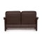 Erpo City Dark Brown Leather Sofa 11