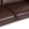 Erpo City Dark Brown Leather Sofa 3