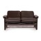 Erpo City Dark Brown Leather Sofa 2