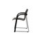 Thonet S320 Stuhl aus Schwarzem Holz 9