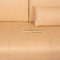 Beige Leather Sofa by Rolf Benz 4