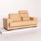 Beige Leather Sofa by Rolf Benz 8