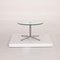 X-Table Silver and Glass Table by Walter Knoll 4