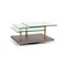 K505 Glass Gray Coffee Table by Ronald Schmitt, Image 1