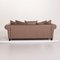 Chester Chic Roche Bobois Brown Leather Sofa, Image 9