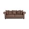 Chester Chic Roche Bobois Brown Leather Sofa, Image 1