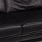 Mondo Black Leather Sofa, Image 3