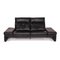 Mondo Black Leather Sofa 9