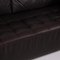 Carrée Black Leather Sofa from Brühl & Sippold 2