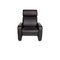 Black Leather Armchair by Ewald Schillig 8