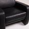 Black Leather Armchair by Ewald Schillig 3