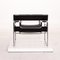 Sedia Wassily in pelle nera di Marcel Breuer per Knoll International, Immagine 10