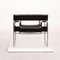 Wassily Black Leather Chair by Marcel Breuer for Knoll International 10