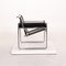 Sedia Wassily in pelle nera di Marcel Breuer per Knoll International, Immagine 9