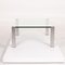 K580 Glass and Metal Coffee Table by Ronald Schmitt 8