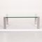 K580 Glass and Metal Coffee Table by Ronald Schmitt 4