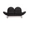 De Sede DS 455 Black Leather Sofa 1