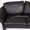 Boa Black Leather Sofa from Brühl & Sippold 3