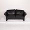 Boa Black Leather Sofa from Brühl & Sippold 6